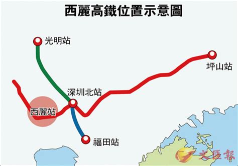 深圳西麗|西麗站年末動工 擁13個站台25條線路 超越北站成深圳最大高鐵站